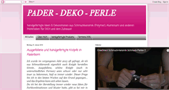 Desktop Screenshot of pader-dekoperle.blogspot.com