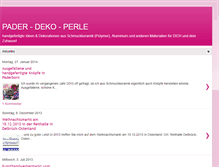 Tablet Screenshot of pader-dekoperle.blogspot.com