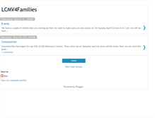 Tablet Screenshot of lcmv4families.blogspot.com