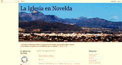 Desktop Screenshot of laiglesiaennovelda.blogspot.com