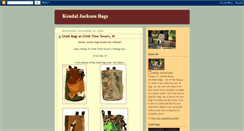 Desktop Screenshot of kendaljacksonbags.blogspot.com