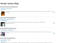 Tablet Screenshot of kendaljacksonbags.blogspot.com