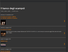 Tablet Screenshot of ilbancodegliscampoli.blogspot.com