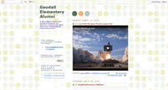 Desktop Screenshot of goodallalumni.blogspot.com