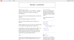 Desktop Screenshot of newsledger.blogspot.com