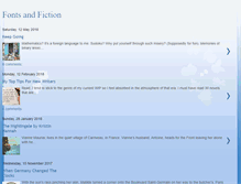 Tablet Screenshot of fontsandfiction.blogspot.com
