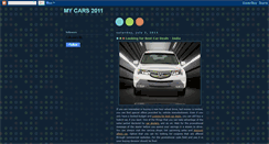 Desktop Screenshot of mycars-mu.blogspot.com