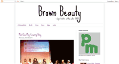 Desktop Screenshot of brownbeauty-bb.blogspot.com