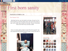 Tablet Screenshot of firstbornsanity.blogspot.com