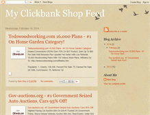 Tablet Screenshot of clickbankshopfeed.blogspot.com