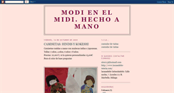 Desktop Screenshot of modienelmidihechoamano.blogspot.com