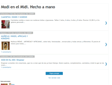Tablet Screenshot of modienelmidihechoamano.blogspot.com