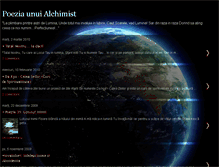 Tablet Screenshot of alchimiasipoezia.blogspot.com