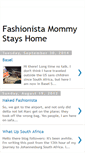 Mobile Screenshot of fashionistamommystayshome.blogspot.com