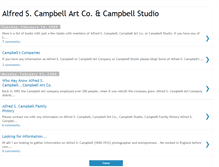 Tablet Screenshot of campbellartcompany.blogspot.com