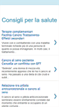 Mobile Screenshot of consigli-salute.blogspot.com
