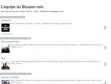 Tablet Screenshot of leblouson-noir.blogspot.com