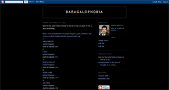 Desktop Screenshot of baragalophobia.blogspot.com