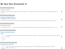 Tablet Screenshot of beyourowneconomist.blogspot.com