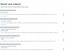 Tablet Screenshot of dinnerandamovie.blogspot.com