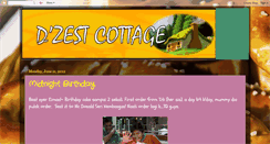 Desktop Screenshot of dzestcottage.blogspot.com