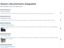 Tablet Screenshot of dossiers-geo.blogspot.com