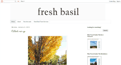 Desktop Screenshot of fresh-basil.blogspot.com