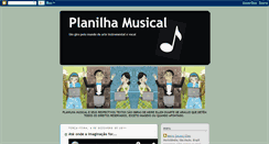 Desktop Screenshot of planilhamusical.blogspot.com