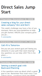 Mobile Screenshot of directsalesjumpstart.blogspot.com