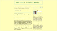 Desktop Screenshot of mikemonett.blogspot.com