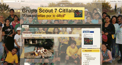Desktop Screenshot of grupo7citllalco.blogspot.com