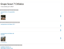 Tablet Screenshot of grupo7citllalco.blogspot.com