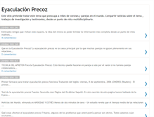 Tablet Screenshot of eyaculacionrapida.blogspot.com
