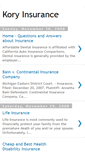 Mobile Screenshot of koryinsurance.blogspot.com