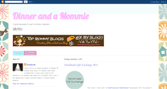 Desktop Screenshot of dinnerandamommie.blogspot.com