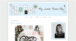 Desktop Screenshot of mysweetprintsblog.blogspot.com