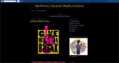 Desktop Screenshot of drippingtalentprod.blogspot.com