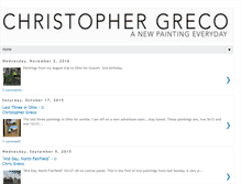 Tablet Screenshot of christophergreco.blogspot.com