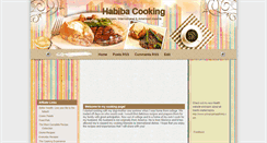 Desktop Screenshot of habibacooking.blogspot.com