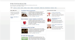 Desktop Screenshot of for-ur-health.blogspot.com