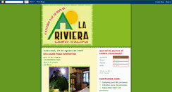 Desktop Screenshot of centrovacacionallariviera.blogspot.com