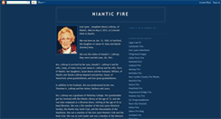 Desktop Screenshot of nianticfire.blogspot.com