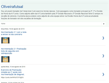 Tablet Screenshot of oliveira-futsal.blogspot.com