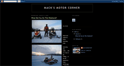 Desktop Screenshot of macksmotorcorner.blogspot.com