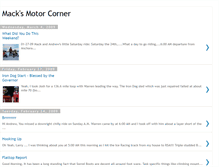 Tablet Screenshot of macksmotorcorner.blogspot.com