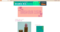 Desktop Screenshot of doroshi-onlinecloset.blogspot.com