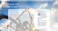 Desktop Screenshot of defeenfehealth.blogspot.com