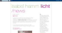 Desktop Screenshot of isabel-hamm-licht-de.blogspot.com