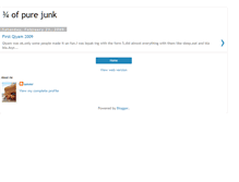 Tablet Screenshot of iwritejunk.blogspot.com