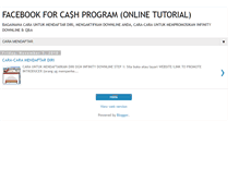 Tablet Screenshot of facebook4cash.blogspot.com